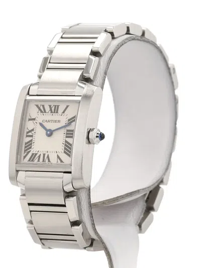 Pre-owned Cartier 2010 Tank Française 20mm