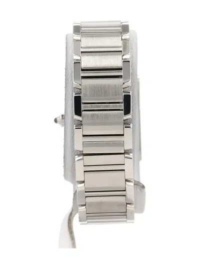 Pre-owned Cartier 2010 Tank Française 20mm