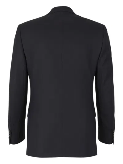 Brioni Single-breasted Suit In Black