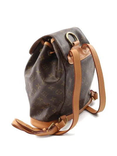 Pre-owned Louis Vuitton 2001 Monogram Montsouris Backpack