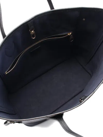 Pre-owned Louis Vuitton 2021 Monogram Empreinte Leather Tote Bag In Black