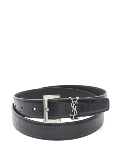 Pre-owned Saint Laurent 2020s Cassandra Belt