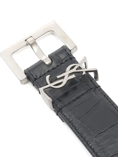 Pre-owned Saint Laurent 2020s Cassandra Belt