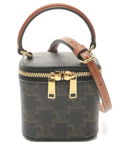 Pre-owned Celine 2010s Mini Triomphe Vanity Bag
