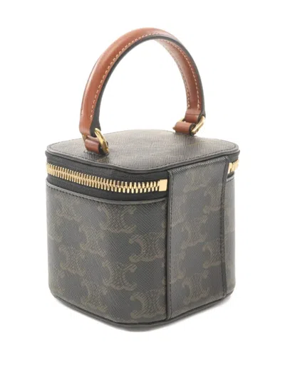 Pre-owned Celine 2010s Mini Triomphe Vanity Bag