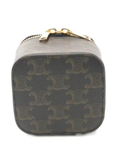 Pre-owned Celine 2010s Mini Triomphe Vanity Bag