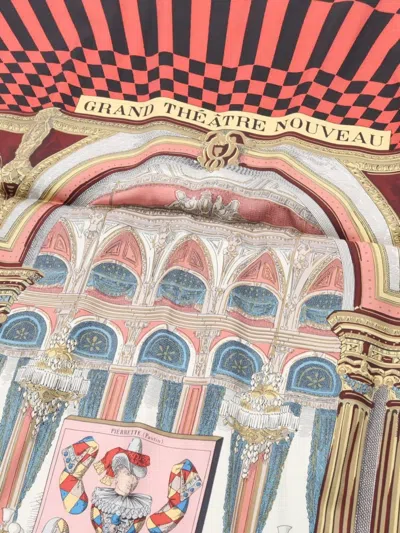 Pre-owned Hermes 2020s Grand Theatre Scarf