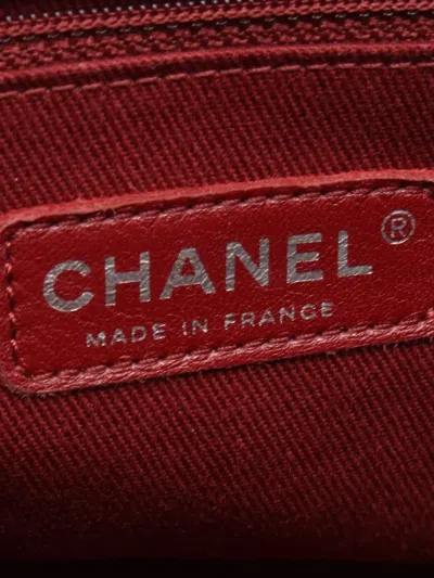 Pre-owned Chanel 2012 Chain Shoulder Bag In Grey