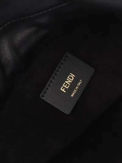 Pre-owned Fendi 2020s Large Mamma Bucket Shoulder Bag In Black