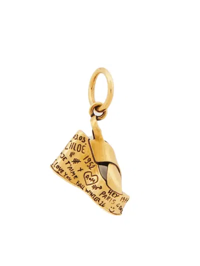 Chloé Maxime Pendant In Gold