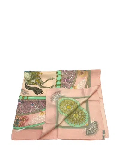 Pre-owned Hermes 2000s Twilly Silk Scarf
