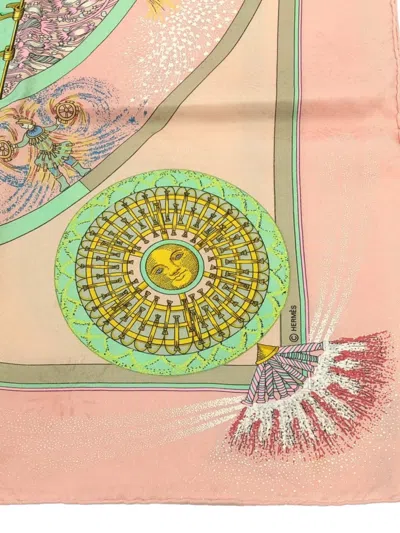 Pre-owned Hermes 2000s Twilly Silk Scarf