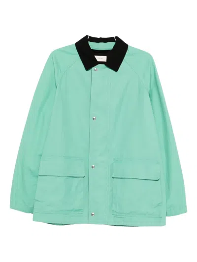 The Row Diano Jacket In Green
