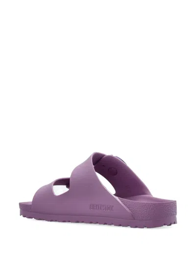Birkenstock Arizona Double-buckle Slides In Purple