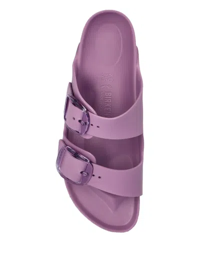 Birkenstock Arizona Double-buckle Slides In Purple