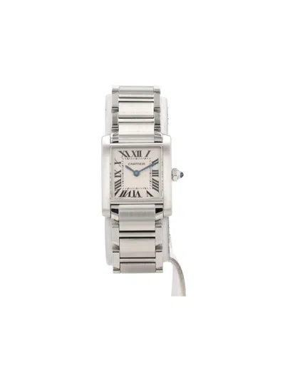 Pre-owned Cartier 2000 Tank Française 20mm