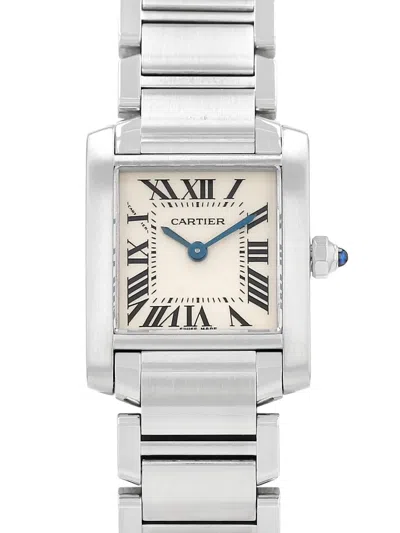 Pre-owned Cartier 2000 Tank Française 20mm