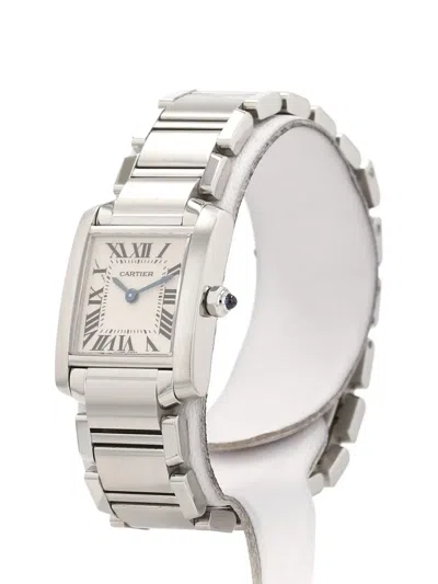 Pre-owned Cartier 2000 Tank Française 20mm