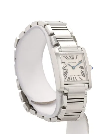 Pre-owned Cartier 2000 Tank Française 20mm