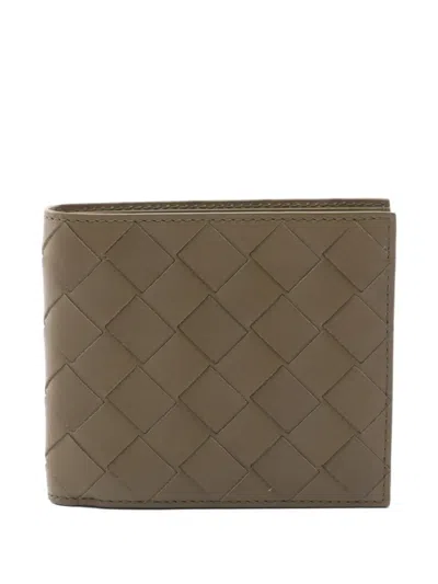 Pre-owned Bottega Veneta 2021 Intrecciato Leather Wallet