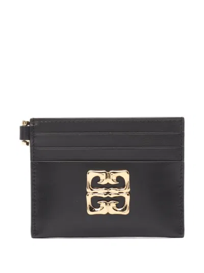 Pre-owned Givenchy 2021 4g Card Holder In Black