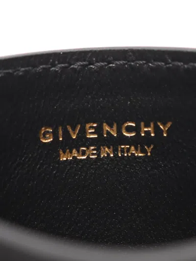 Pre-owned Givenchy 2021 4g Card Holder In Black