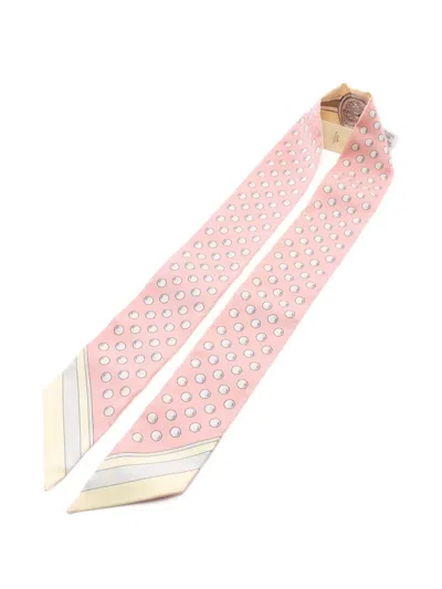 Pre-owned Hermes 2021 Grand Tralala Ribbon Scarf