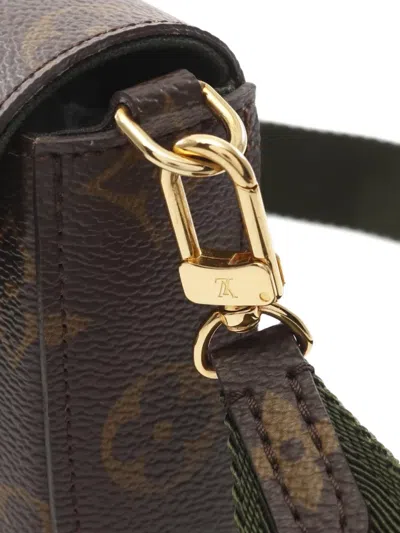 Pre-owned Louis Vuitton 2021 Monogram Felicie Shoulder Bag In Brown