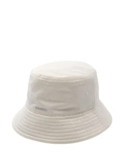 Pre-owned Burberry 2000s Embossed Bucket Hat