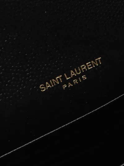 Pre-owned Saint Laurent 2020s Monogram Leather Wallet