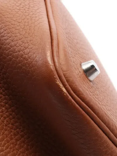 Pre-owned Hermes 2018 Picotin Mm Handbag In Brown