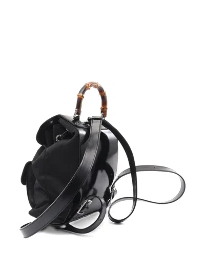 Pre-owned Gucci 2000s Bamboo Backpack