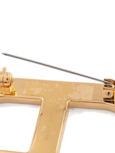 Pre-owned Hermes 2020s Chaîne D'ancre Brooch