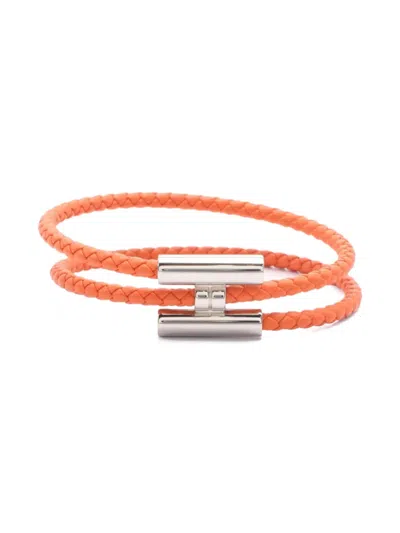 Pre-owned Hermes 2010s Tourni Tresse Bracelet