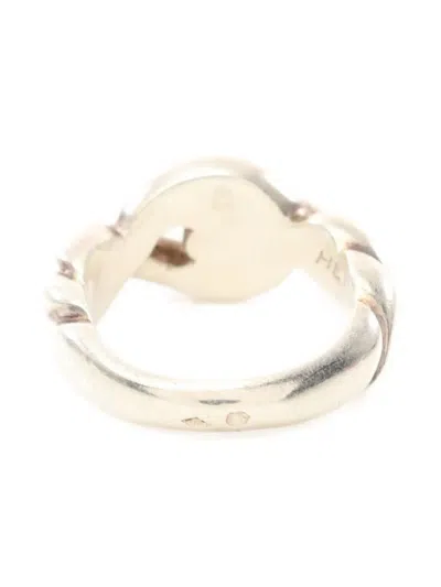 Pre-owned Hermes 2000s Torsade Twist Ring