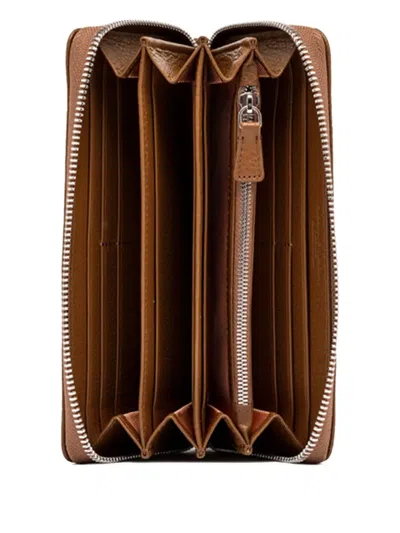 Gianni Chiarini Leather Wallet In Brown