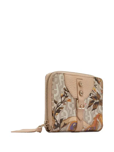Pre-owned Aigner Vintage  Floral-print Wallet