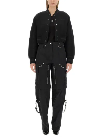Givenchy Modular Pants With Adjustable Straps And Zippered Pockets In Black