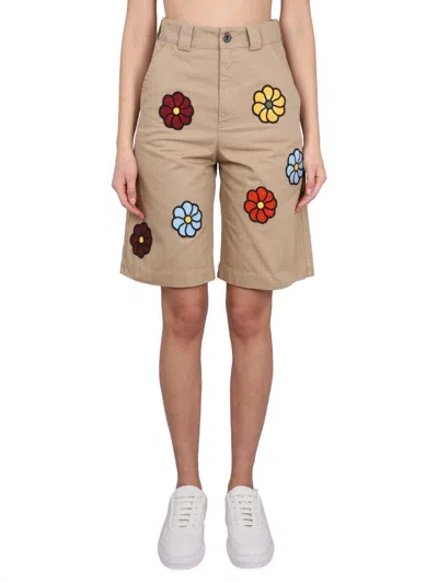 Moncler Genius Beige Jw Anderson 09e Bermuda Shorts