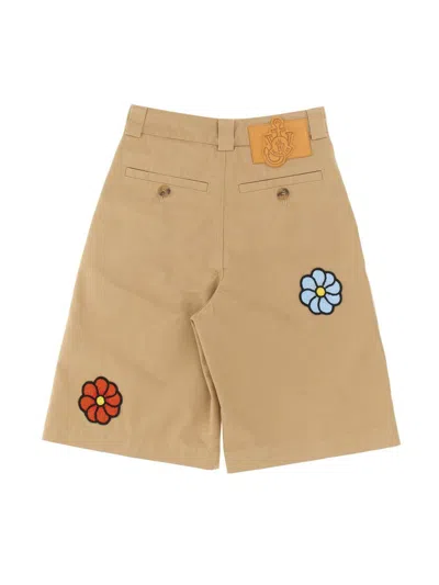 Moncler Genius Beige Jw Anderson 09e Bermuda Shorts
