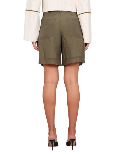 Helmut Lang Short Transparent In Brown