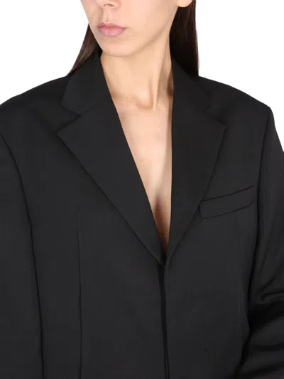 Jacquemus La Veste Dhomme Virgin Wool Blazer In Black