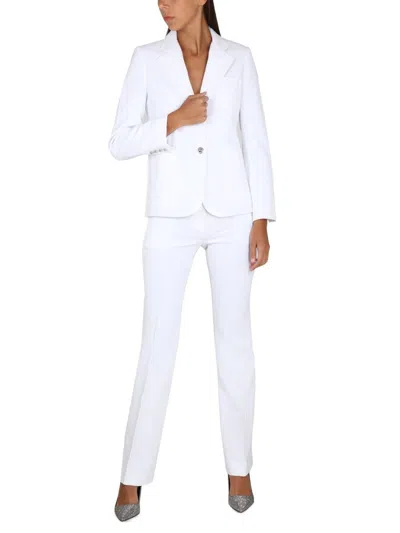 Michael Kors Jacket With Patch Pockets In White
