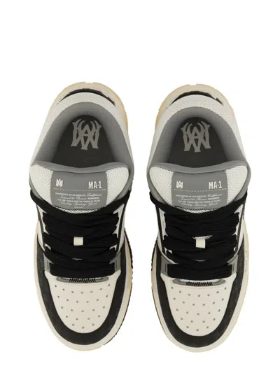Amiri Ma1 Sneaker With Quad Monogram In Black