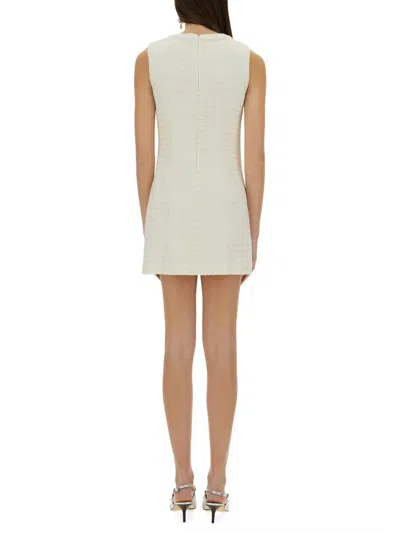 Self-portrait Bouclé Mini Dress With Bow