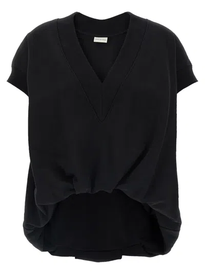 Dries Van Noten Black Hann Sweatshirt In Black