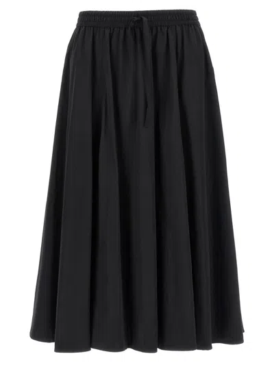 Kenzo Boke 2.0 Midi Skirt In Black
