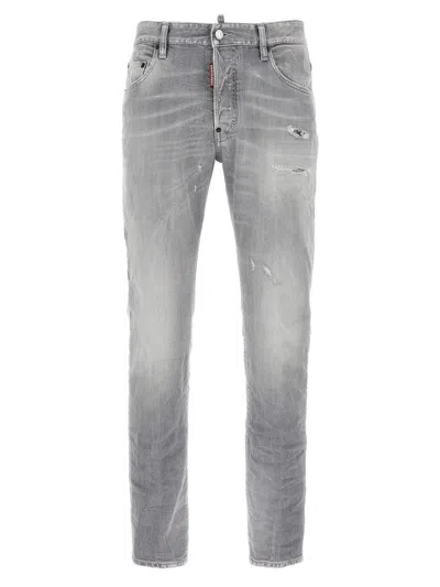 Dsquared2 Skater Jeans With Destroyed Effect