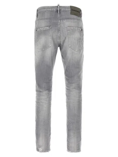 Dsquared2 Skater Jeans With Destroyed Effect