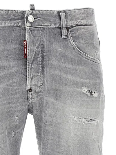 Dsquared2 Skater Jeans With Destroyed Effect